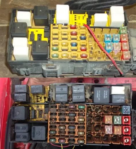 2001 ford ranger 2wd battery junction box diagram|2001 ranger battery junction.